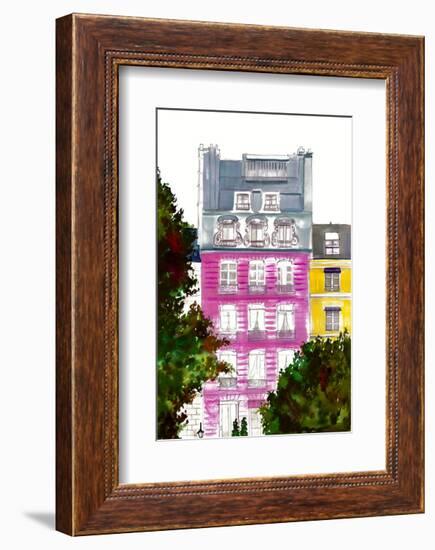 Paris-Jessica Durrant-Framed Art Print