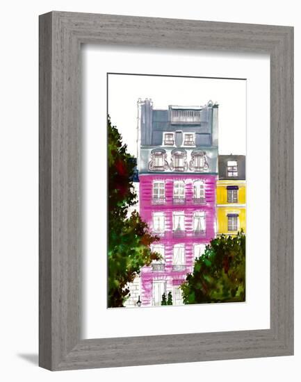 Paris-Jessica Durrant-Framed Art Print