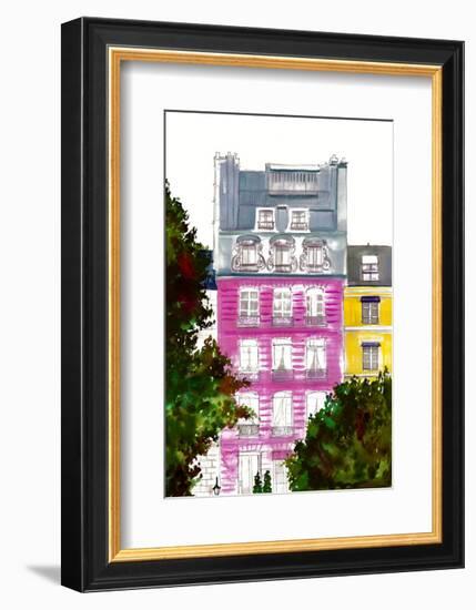 Paris-Jessica Durrant-Framed Art Print