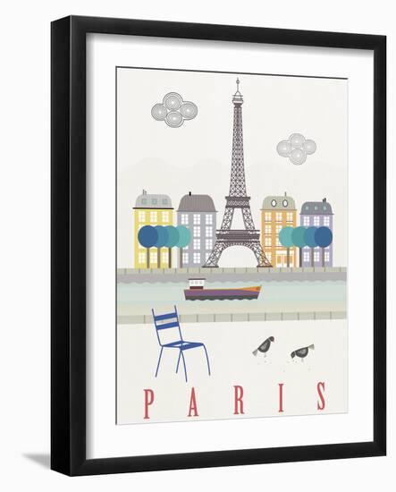 Paris-Sophie Ledesma-Framed Art Print