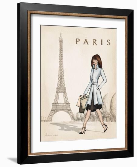 Paris-Andrea Laliberte-Framed Art Print