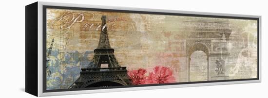Paris-Andrew Michaels-Framed Stretched Canvas