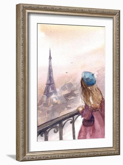 Paris-Irina Trzaskos Studio-Framed Giclee Print