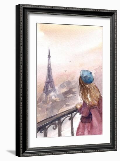 Paris-Irina Trzaskos Studio-Framed Giclee Print