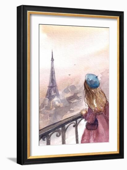 Paris-Irina Trzaskos Studio-Framed Giclee Print