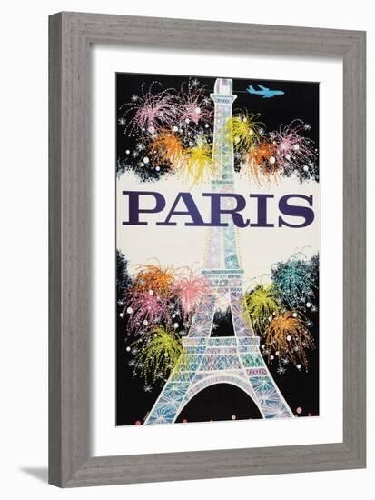 Paris-David Klein-Framed Art Print