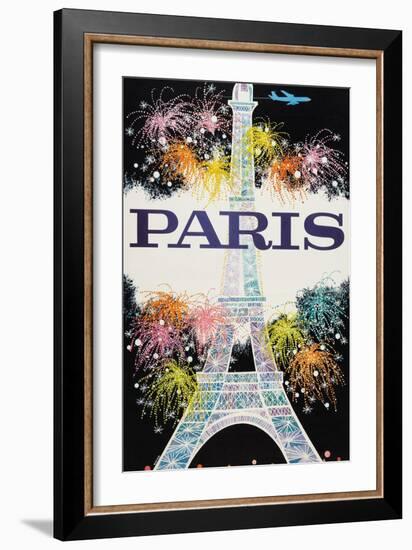 Paris-David Klein-Framed Art Print