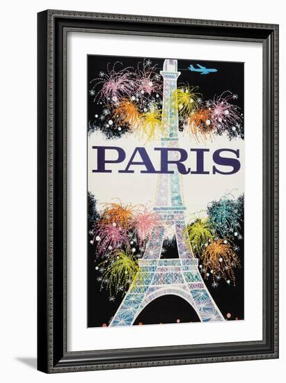 Paris-David Klein-Framed Art Print