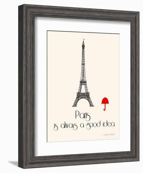 Paris-Jan Weiss-Framed Art Print