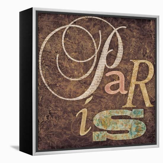 Paris-Sd Graphics Studio-Framed Stretched Canvas