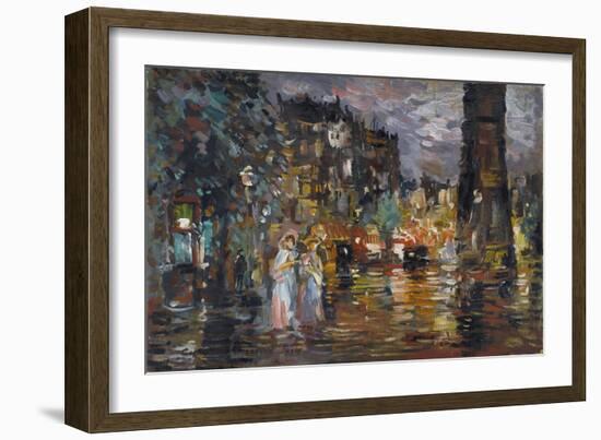 Paris-Konstantin Alexeyevich Korovin-Framed Giclee Print