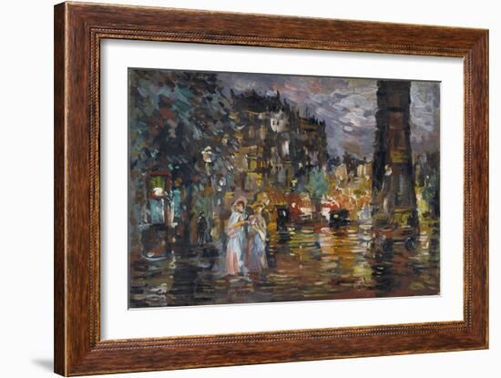 Paris-Konstantin Alexeyevich Korovin-Framed Giclee Print