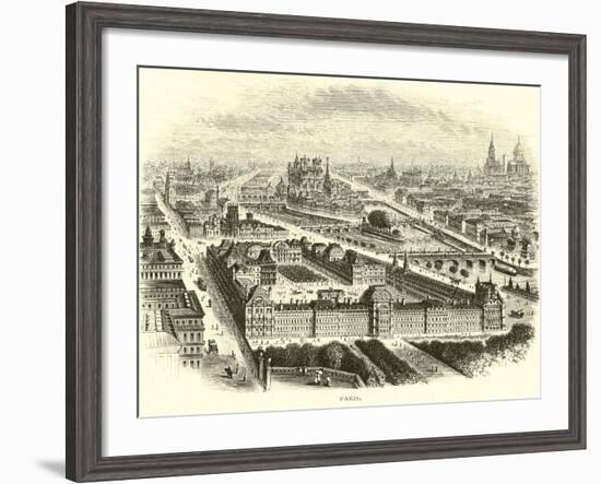 Paris-null-Framed Giclee Print