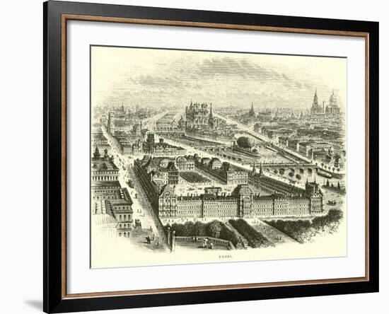 Paris-null-Framed Giclee Print