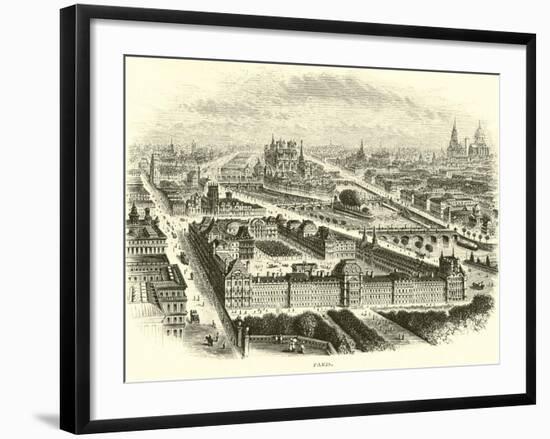 Paris-null-Framed Giclee Print