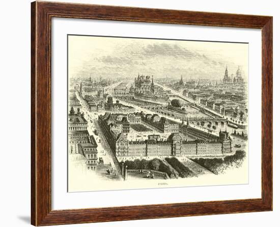 Paris-null-Framed Giclee Print