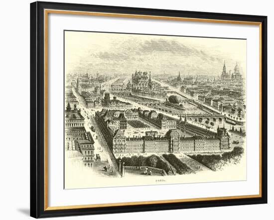 Paris-null-Framed Giclee Print