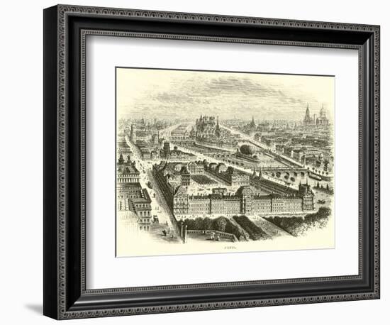 Paris-null-Framed Giclee Print