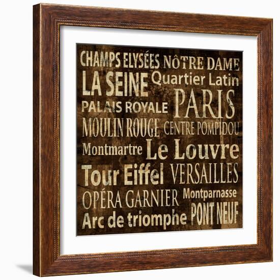 Paris-Luke Wilson-Framed Art Print