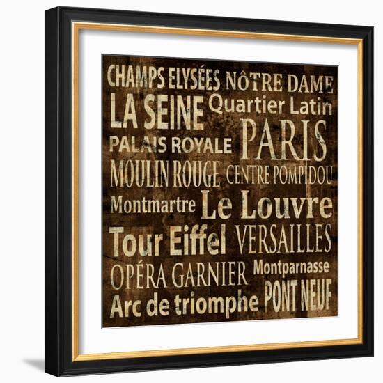 Paris-Luke Wilson-Framed Art Print