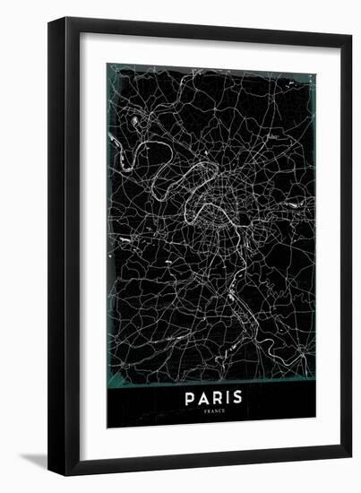 PARIS-null-Framed Giclee Print