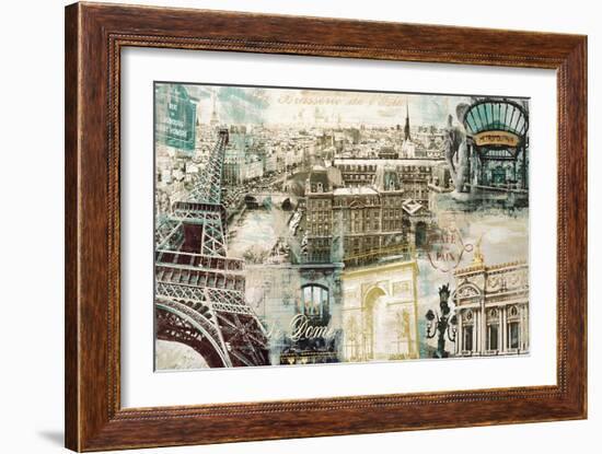 Paris-Tyler Burke-Framed Art Print