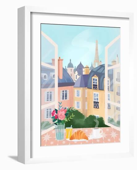 Paris-Petra Lizde-Framed Giclee Print