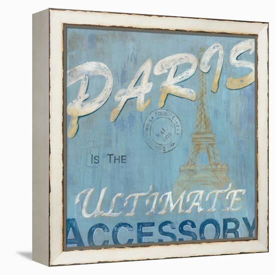 Paris-Janet Tava-Framed Stretched Canvas