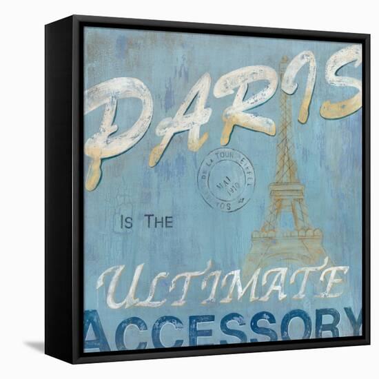 Paris-Janet Tava-Framed Stretched Canvas