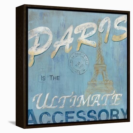 Paris-Janet Tava-Framed Stretched Canvas