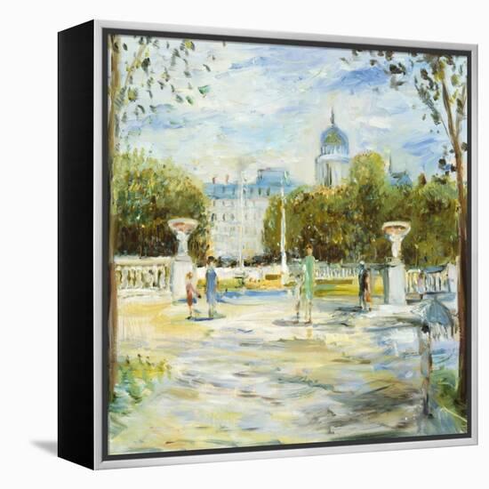 Parisian Afternoon I-Marysia Burr-Framed Premier Image Canvas