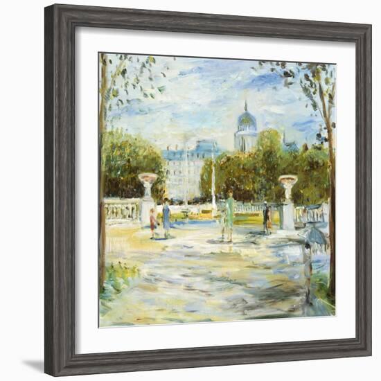 Parisian Afternoon I-Marysia Burr-Framed Giclee Print