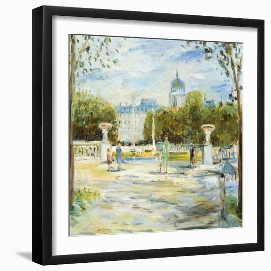 Parisian Afternoon I-Marysia Burr-Framed Giclee Print