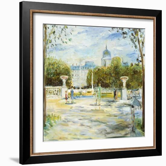 Parisian Afternoon I-Marysia Burr-Framed Giclee Print