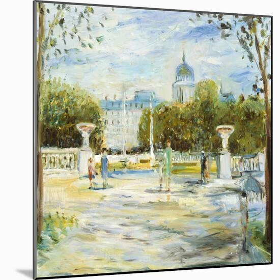 Parisian Afternoon I-Marysia Burr-Mounted Giclee Print