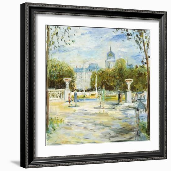 Parisian Afternoon I-Marysia Burr-Framed Giclee Print