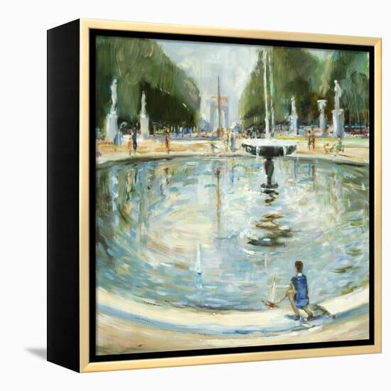 Parisian Afternoon II-Marysia Burr-Framed Premier Image Canvas