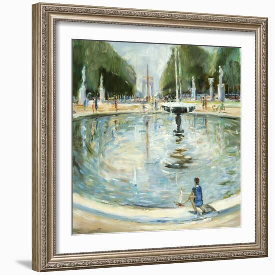 Parisian Afternoon II-Marysia Burr-Framed Giclee Print