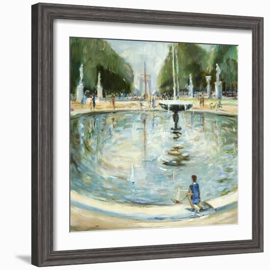 Parisian Afternoon II-Marysia Burr-Framed Giclee Print