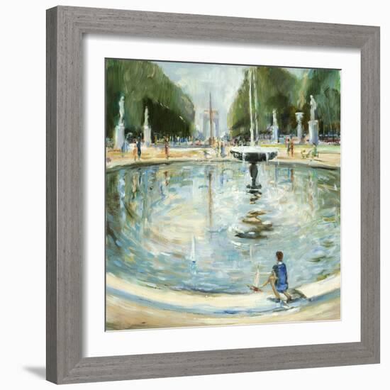 Parisian Afternoon II-Marysia Burr-Framed Giclee Print