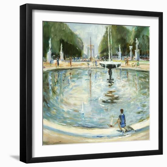 Parisian Afternoon II-Marysia Burr-Framed Giclee Print