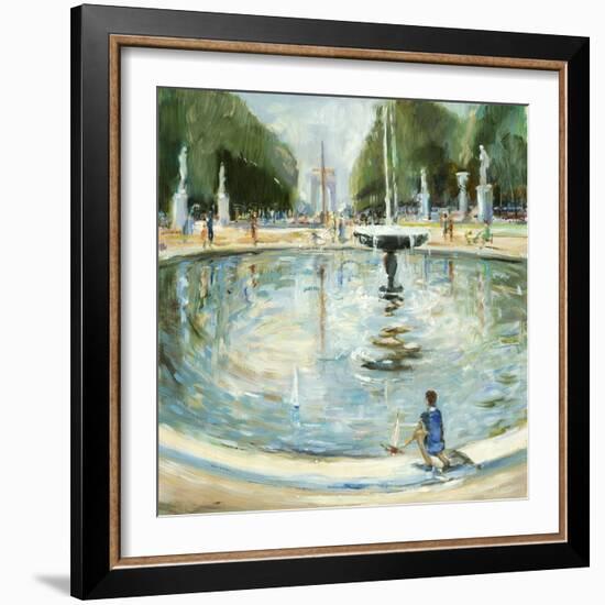 Parisian Afternoon II-Marysia Burr-Framed Giclee Print