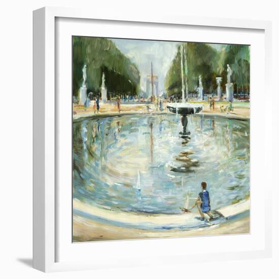 Parisian Afternoon II-Marysia Burr-Framed Giclee Print