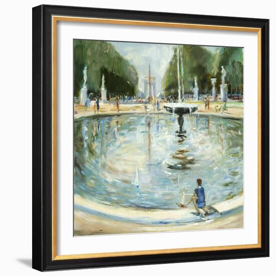 Parisian Afternoon II-Marysia Burr-Framed Giclee Print