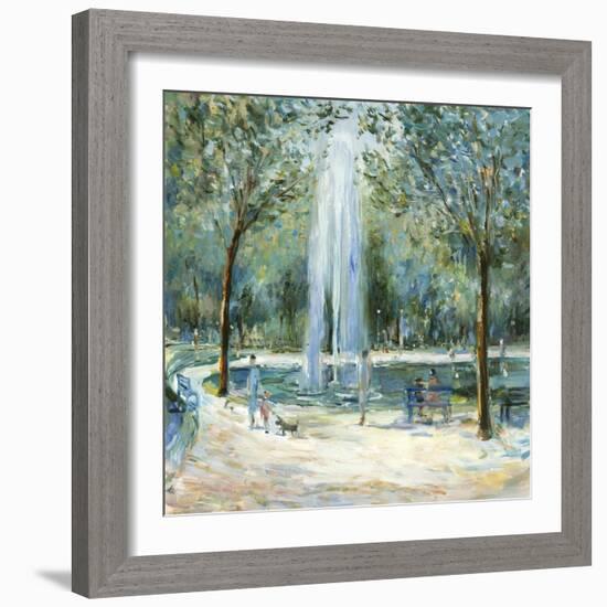 Parisian Afternoon III-Marysia Burr-Framed Giclee Print