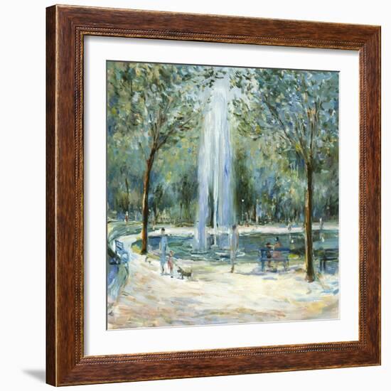 Parisian Afternoon III-Marysia Burr-Framed Giclee Print