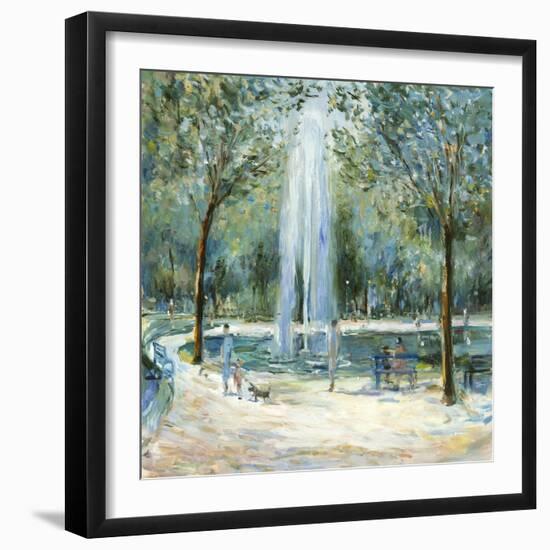 Parisian Afternoon III-Marysia Burr-Framed Giclee Print