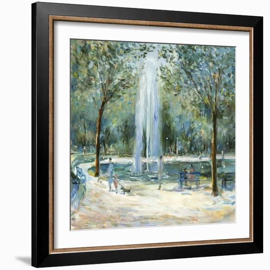 Parisian Afternoon III-Marysia Burr-Framed Giclee Print