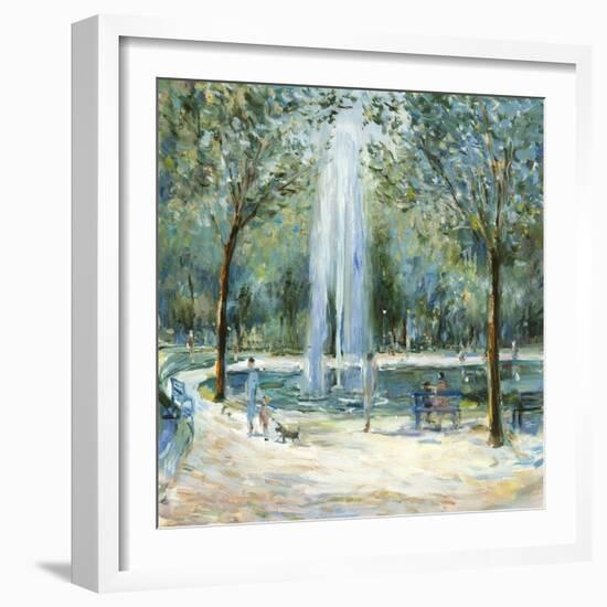 Parisian Afternoon III-Marysia Burr-Framed Giclee Print