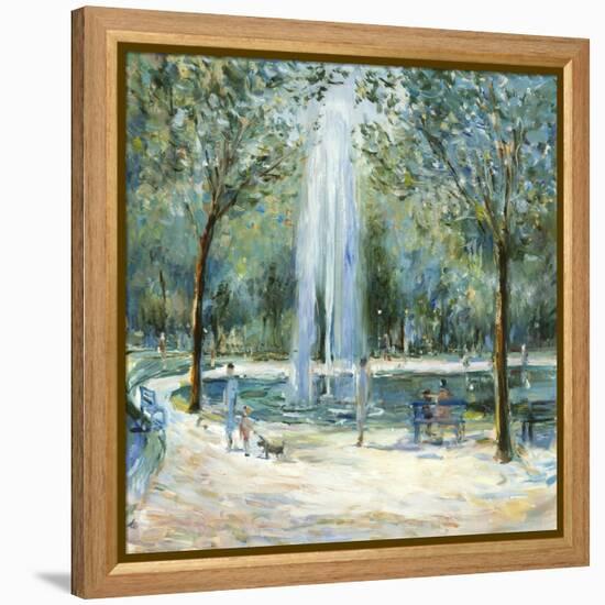 Parisian Afternoon III-Marysia Burr-Framed Premier Image Canvas